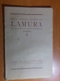 Revista lamura ianuarie 1923 - I.A. bratescu voinesti in comitetul de redactie