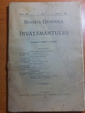 Revista generala a invatamantului aprilie 1924-art. pedagogia morala a lui kant