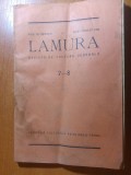 Revista lamura iulie august 1925-ion alexandru bratescu voinesti in comitet