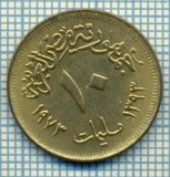 8005 MONEDA- EGYPT - 10 MILLIEMES -anul 1393-1973 -starea ce se vede, America Centrala si de Sud