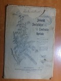 Revista jurnalul societatii centrale agricole 1 august 1903