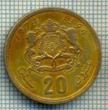 8000 MONEDA- MAROC - 20 SANTIMAT -anul 1974 -starea ce se vede, America Centrala si de Sud