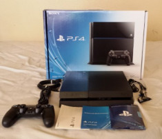 PlayStation 4 500Gb Black, PS4 Consola, 1 Controller, 2 Jocuri foto