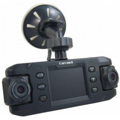 Camera auto dubla iUni Dash cu GPS X8000 foto