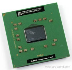 AMD Turion 64 Mobile technology ML-30 - TMDML30BKX5LD Socket 754 foto