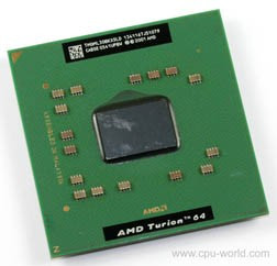 AMD Turion 64 Mobile technology ML-30 - TMDML30BKX5LD Socket 754
