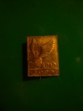 Insigna Targ Comercial la Arad 1925 ,alama , h= 2,4 cm