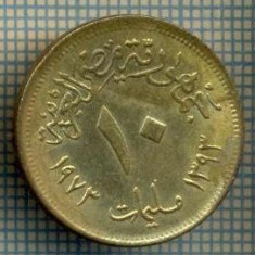 8016 MONEDA- EGYPT - 10 MILLIEMES -anul 1973 -starea ce se vede