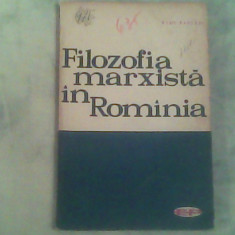 Filozofia marxista in Romania-sfarsitul sec XIX si inceputul sec XX-Radu Pantazi