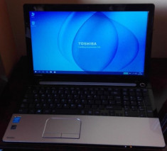 Laptop Toshiba C55 argintiu-Intel 2.16Ghz-quad core,8GB ram,320GB hdd-15,6 LED foto