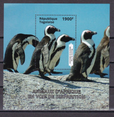 Togo 2014 fauna MNH w40 foto