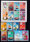 Coreea 1976 telecomunicatii telefon MI 1530-35x + klb.+ bl.29 MNH w40, Nestampilat