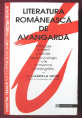 &amp;quot;LITERATURA ROMANEASCA DE AVANGARDA&amp;quot;, Gabriela Duda, 1997. Carte noua foto