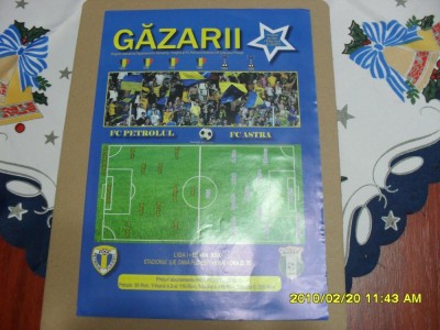 program Petrolul Pl. - Astra Ploiesti foto