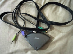 Hub 4 USB + mufe mouse, tastatura, casti, microfon, sunet pentru PC! foto