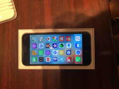 IPHONE 6 16 GB SPACE GREY, NEVERLOCK impecabil aproape nou foto