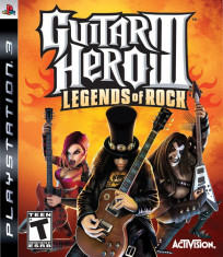 Guitar Hero III Legends of Rock PS3 JOC ORIGINAL foto