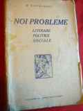 H.Sanielevici - Noi Probleme literare ,politice , sociale -Ed.Ancora 1927