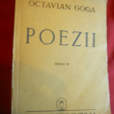 Octavian Goga - Poezii - Ed.IV 1944 Cugetarea Delafras