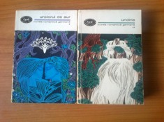 z2 NUVELA ROMANTICA GERMANA - Urciorul de aur / Undine -2 volume