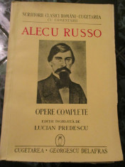 Alecu Russo - Opere Complete - ed 1942 foto