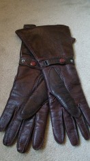 MĂNUȘI DE DAMĂ -Nappa real ,Womens Motorcycle gloves