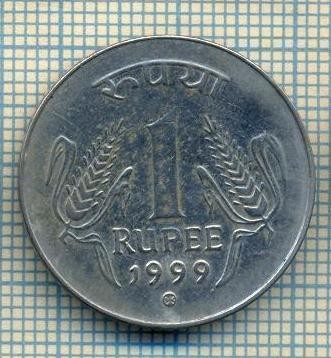 8122 MONEDA- INDIA - 1 RUPEE -anul 1999 -starea ce se vede foto