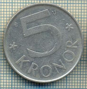 8136 MONEDA- SUEDIA - 5 KRONOR -anul 1982 U -starea ce se vede