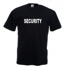 Tricou cu mesaj SECURITY,M, Tricou personalizat,Tricou Fruit of the Loom foto