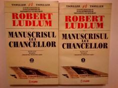 Robert Ludlum ? Manuscrisul lui Chancellor {2 volume} foto