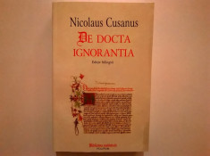 Nicolaus Cusanus - De Docta Ignorantia {Editie bilingva} foto