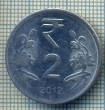 8118 MONEDA- INDIA - 2 RUPEE -anul 2012 -starea ce se vede, Asia