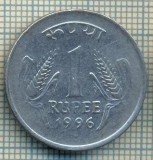 8123 MONEDA- INDIA - 1 RUPEE -anul 1996 -starea ce se vede, Asia