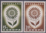 Olanda 1959 - Europa ,cat.nr.801-2 neuzat,perfecta stare(z), Nestampilat