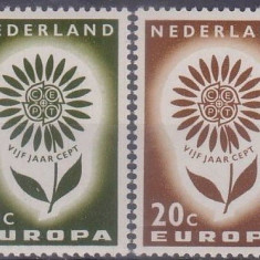 Olanda 1959 - Europa ,cat.nr.801-2 neuzat,perfecta stare(z)
