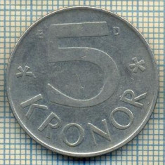 8135 MONEDA- SUEDIA - 5 KRONOR -anul 1991 D -starea ce se vede