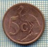 8199 MONEDA- AFRICA DE SUD - 5 CENTS -anul 2006 -starea ce se vede