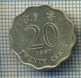 8303 MONEDA- HONG KONG - 20 CENTS -anul 1997 -starea ce se vede