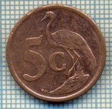 8160 MONEDA- AFRICA DE SUD - 5 CENTS -anul 2008 -starea ce se vede