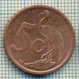 8194 MONEDA- AFRICA DE SUD - 5 CENTS -anul 2007 -starea ce se vede