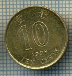 8313 MONEDA- HONG KONG - 10 CENTS -anul 1998 -starea ce se vede foto