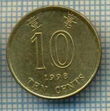 8314 MONEDA- HONG KONG - 10 CENTS -anul 1998 -starea ce se vede, Africa