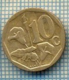 8224 MONEDA- AFRICA DE SUD - 10 CENTS -anul 2007 -starea ce se vede