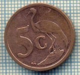 8182 MONEDA- AFRICA DE SUD - 5 CENTS -anul 2007 -starea ce se vede