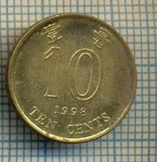 8311 MONEDA- HONG KONG - 10 CENTS -anul 1998 -starea ce se vede