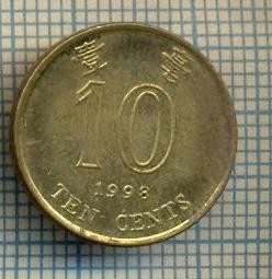 8311 MONEDA- HONG KONG - 10 CENTS -anul 1998 -starea ce se vede