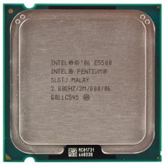 Procesor Intel Pentium Dual-Core E5500, 2.8GHz, Socket LGA775, FSB 800 foto