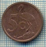 8198 MONEDA- AFRICA DE SUD - 5 CENTS -anul 2008 -starea ce se vede