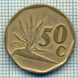 8274 MONEDA- AFRICA DE SUD - 50 CENTS -anul 1991 -starea ce se vede