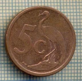 8188 MONEDA- AFRICA DE SUD - 5 CENTS -anul 2008 -starea ce se vede foto